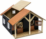 Kinderglobus Pferdestall mit 2 Boxen und Lagerraum, 1:24