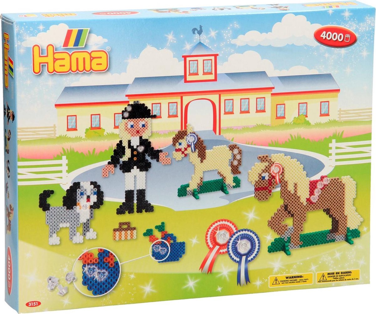 Hama Pferdeshow-Bügelperlenset 4000-teilig