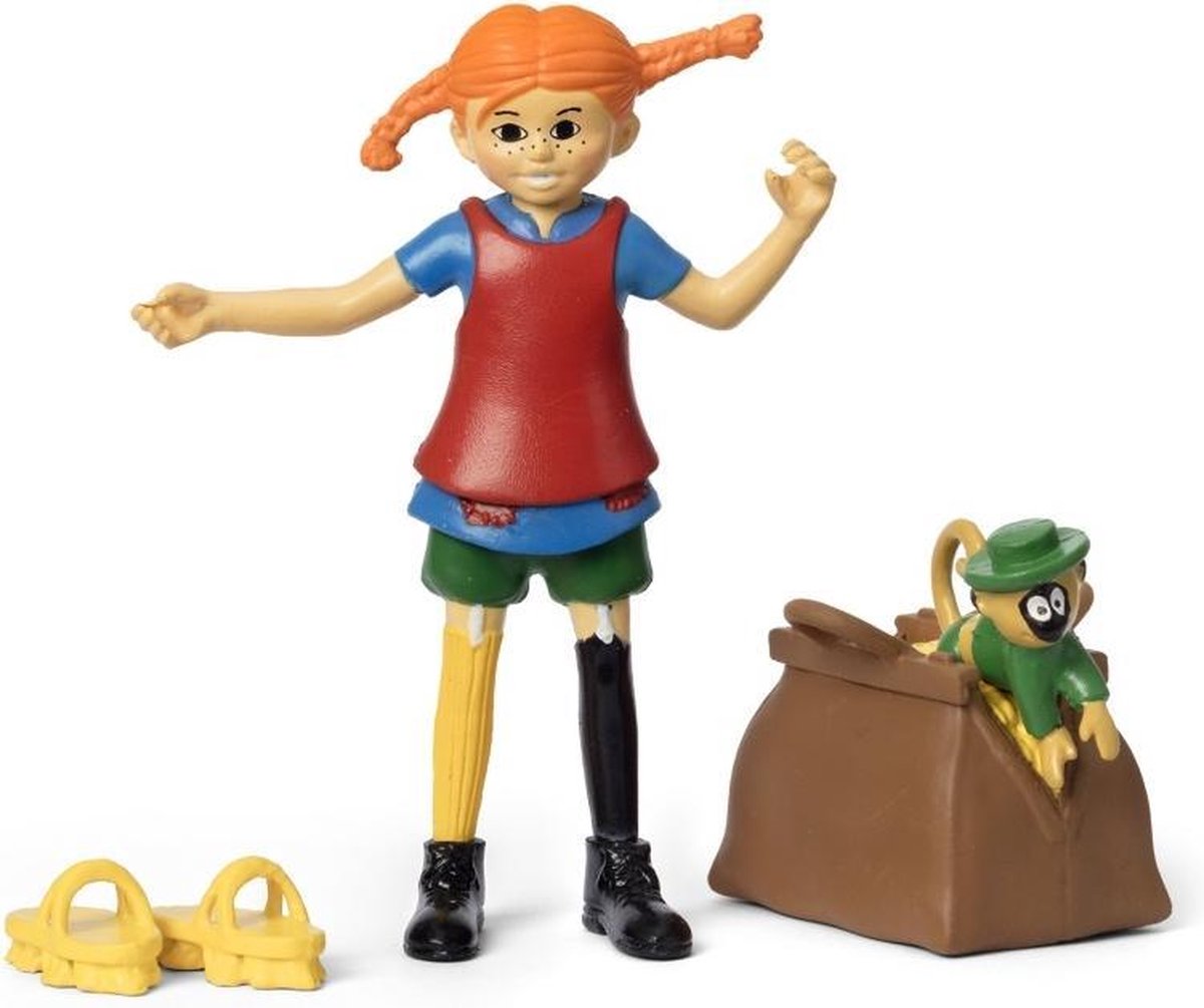 Pippi Langstrumpf-Figuren und Herr Nilson