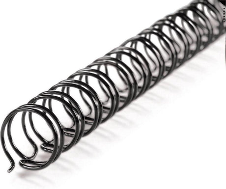 GBC-Drahtrücken-Drahtbinde 11 mm, Kapazität: 80 Blatt, Schwarz