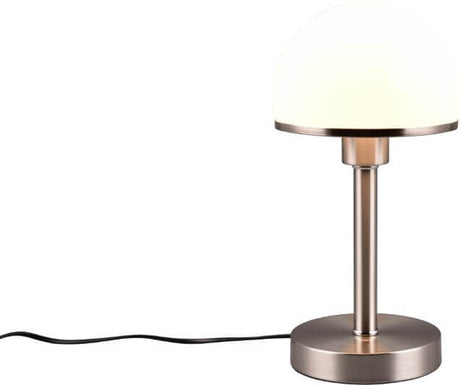 Trio Joost II - Tischleuchte - Nickel matt - exkl. 1xE27 40W - Ein-Aus-Touch-Funktion