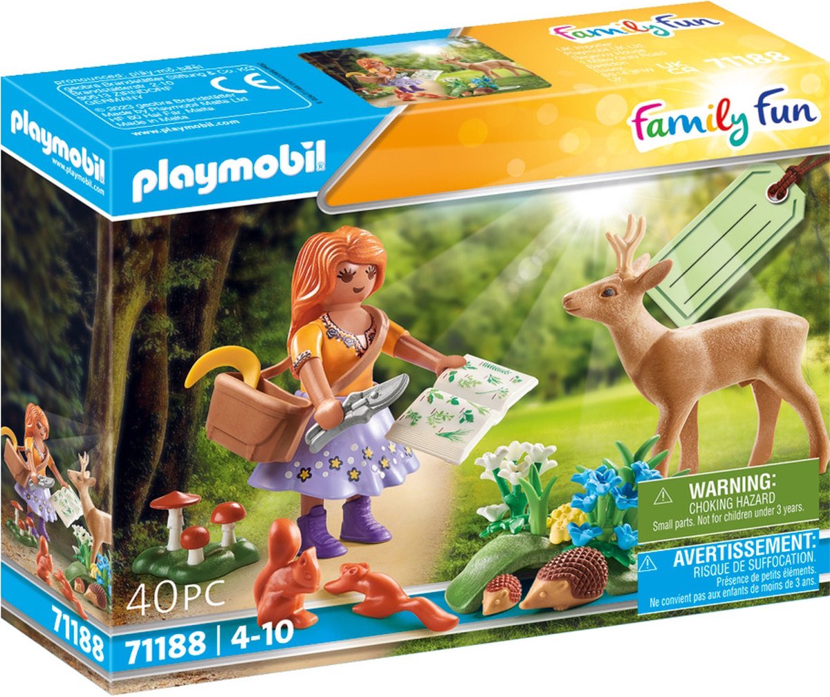 Playmobil Geschenkset Familienspaß 71188 Kräuterkundler | 2 Stk