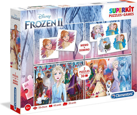 Disney Clementoni 4-in-1-Puzzles Frozen 2 – 2x30 Teile