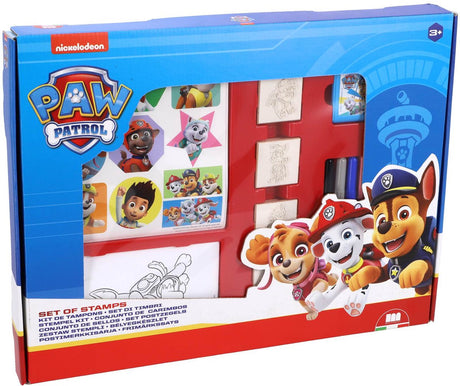 Multiprint Paw Patrol Stempelbox Maxi 22-teilig