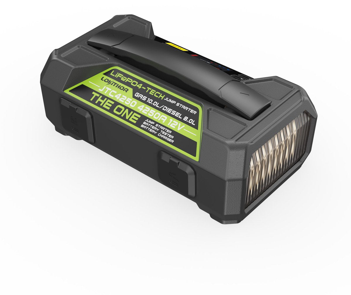 Lokithor Starthilfe JTC4250 – 4250a – Batterieladegerät-Tester – 12 V 6 V – Powerbank – für Auto, Boot, Wohnmobil