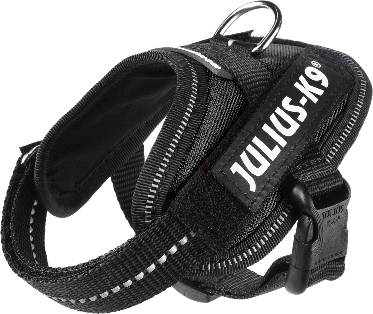 Julius K9 IDC Power-Harnas Tuig für Etiketten schwarz