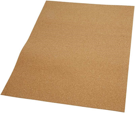 Creativ Company Korkplatte, Größe 35x45 cm, Stärke 2 mm, 4 Stück 1 Karton