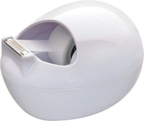 Scotch® Klebebandabroller Design Boulder-Shaped von Karim Rashid, weiß + 1 Rolle® Magic™ Klebeband 19 mm x 7,5 m