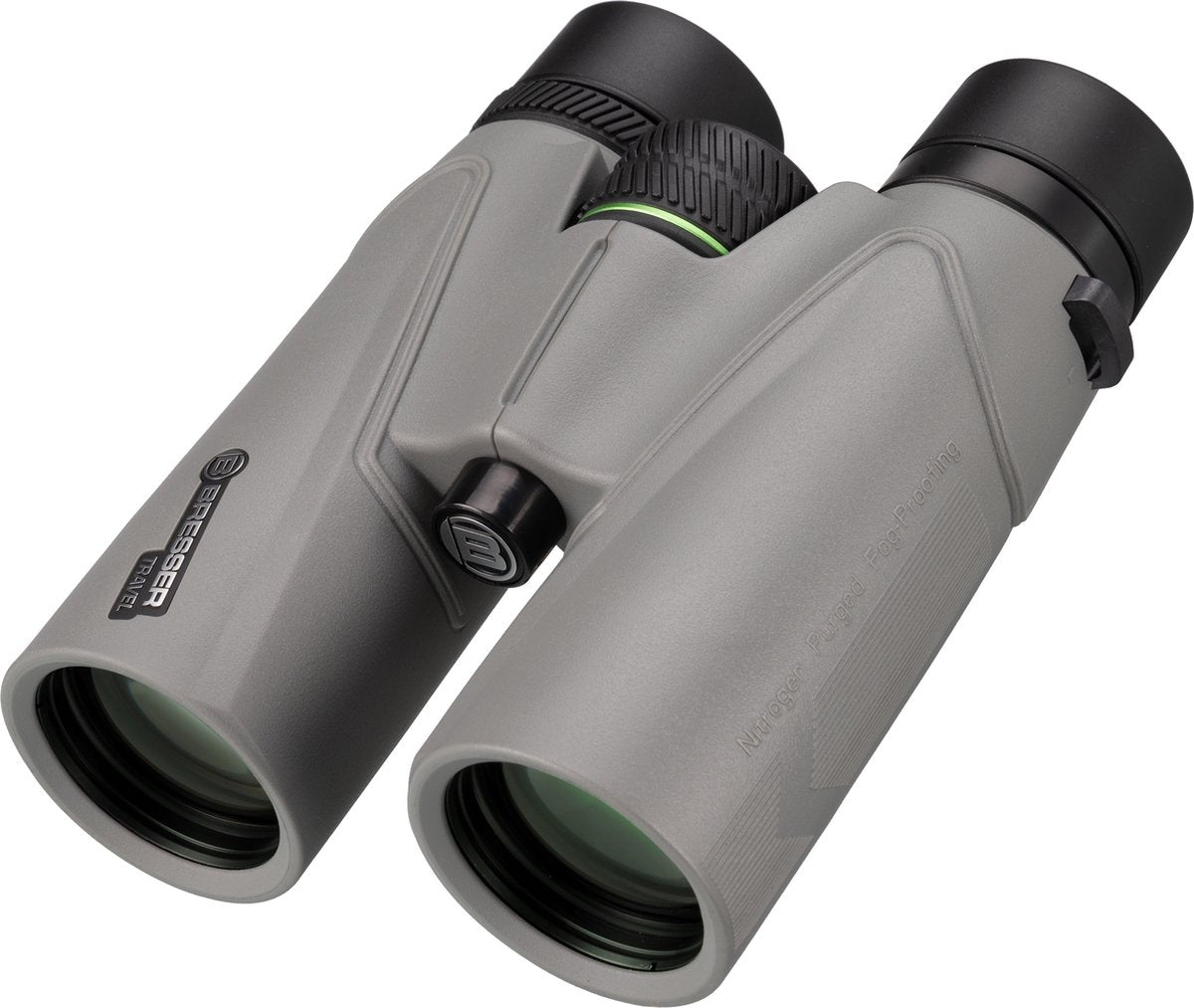 Bresser Fernglas - Reise - 8x42 - wasserdicht - Vollvergütung - grau
