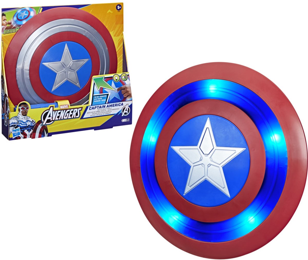 Hasbro Marvel Captain America – Schild mit Licht und Ton