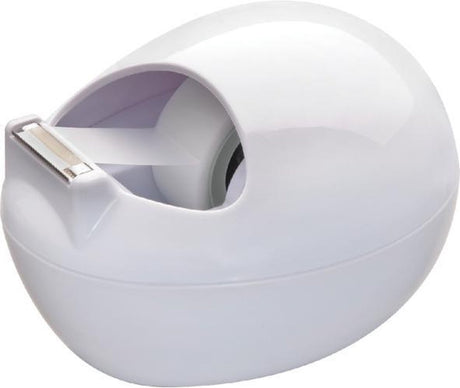 Scotch® Klebebandabroller Design Boulder-Shaped von Karim Rashid, weiß + 1 Rolle® Magic™ Klebeband 19 mm x 7,5 m