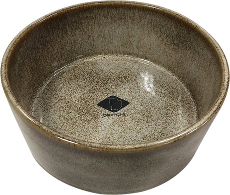 D d home d d Futternapf Jasper Sand – Hundefutternapf – ø20,8 cm