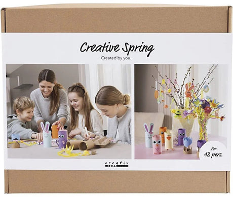 Creativ Firmengruppe Set Kreativ Frühling, Frühlingsfarben, 1 Box