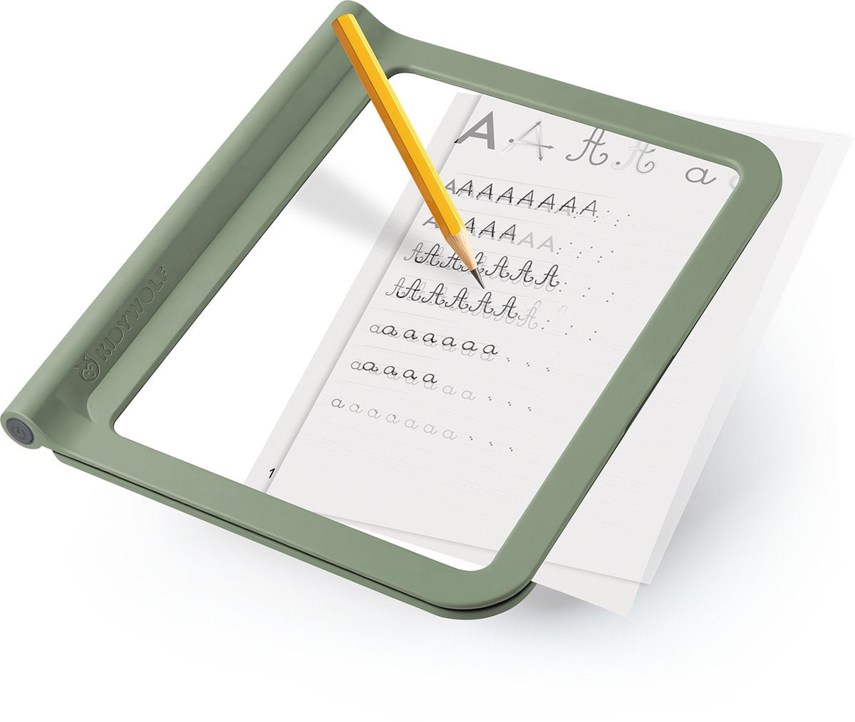 Kidywolf kidydraw pro – beleuchtetes Zeichentablett für Kinder mit doppelseitigen Lern- und Kreativfunktionen – 5+