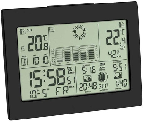 TFA Dostmann Horizon 35.1155.01 Funk-Wetterstation Anzahl Sensoren max.: 3
