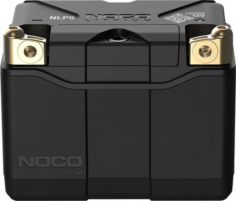 Noco NLP5 Lithium-Powersport-Batterie – 12 V, 2 Ah – 250 A Startleistung – leicht, wartungsfrei – zuverlässige Startleistung