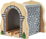 Bigjigs Holzschienen – grauer Tunnel