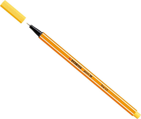 Stabilo point 88 - Fineliner 0,4 mm - Gelb - pro Stück