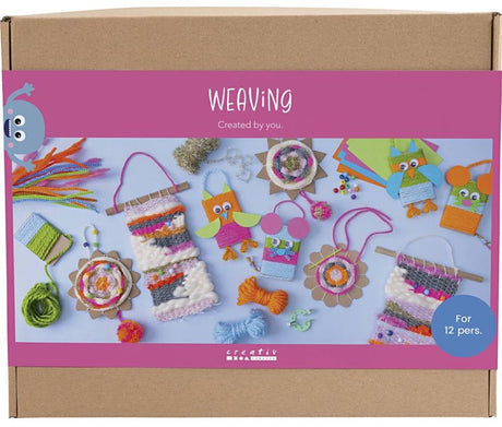 Kreativunternehmen https: www.cchobby.nl Gruppe set-weaving-wall-mountings-hangers-owls-mouse-diverse-colors-1-box