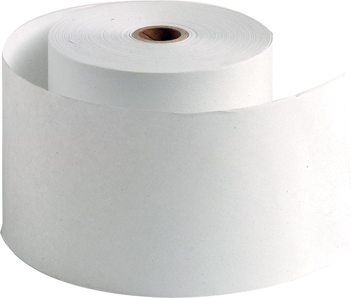 Casio Rechenrollen 57x70 mm - Bohrung 12 mm - 5 Stück - Thermo-Kassenpapier - geeignet für Taschenrechner und Kassensysteme