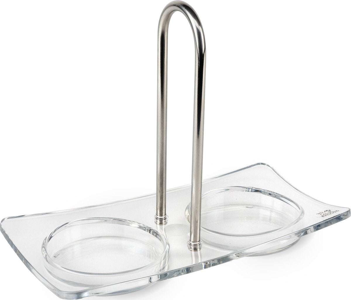 Peugeot Linea Halter Salz- und Pfeffermühle 15 cm – transparent – Acryl