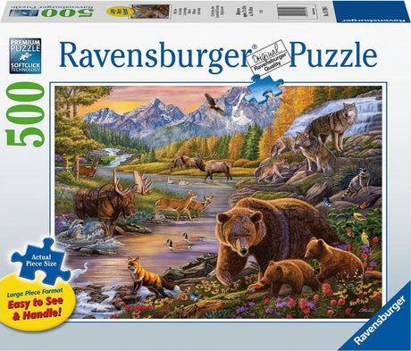Ravensburger Puzzle Wildnis - Puzzle - 500 Teile