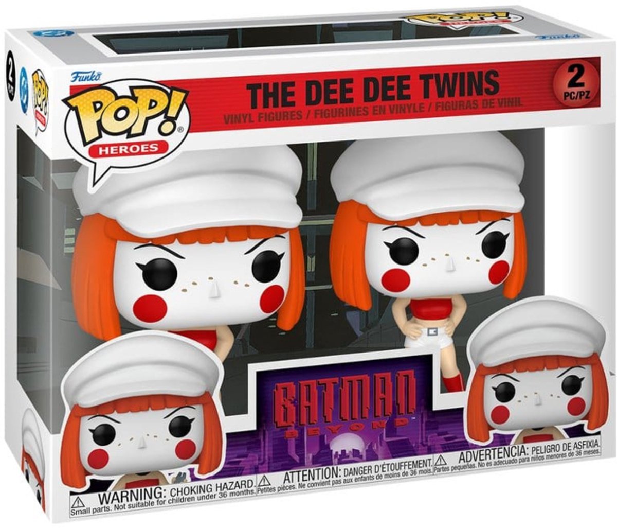 Funko batman beyond: return of the joker pop! vinyl figuur 2-pack dee dee 11 cm mini-figuur