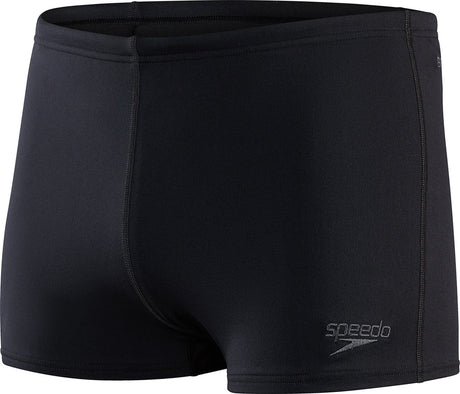 Speedo Endurance+ Aquashort Herren-Sportbadehose – Schwarz
