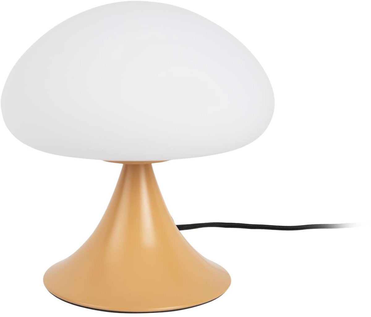 Leitmotiv tafellamp hongo - okergeel - ø20cm - scandinavisch