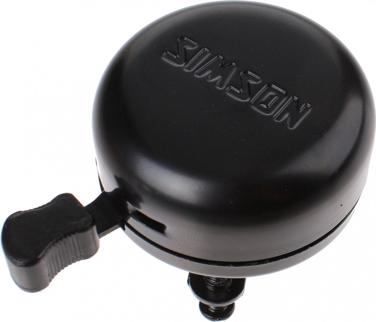 Fahrradglocke traditionell 55 mm schwarz