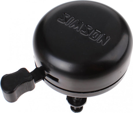 Fahrradglocke traditionell 55 mm schwarz