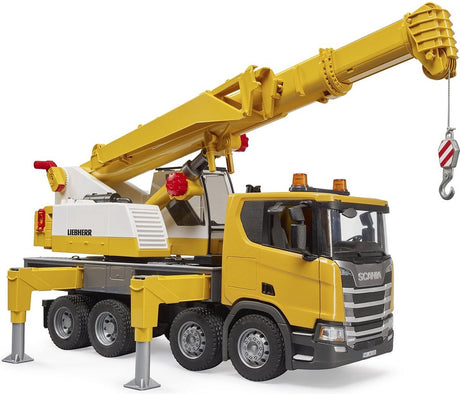 Bruder 3571 LKW Scania 560R Liebherr Kran mit LKW
