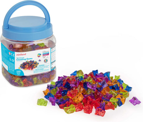 Miniland Lightpad transparentes Spielzeug – Steine zählen