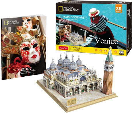 Kubisches lustiges 3D-Puzzle von der Piazza San Marco (2010315)