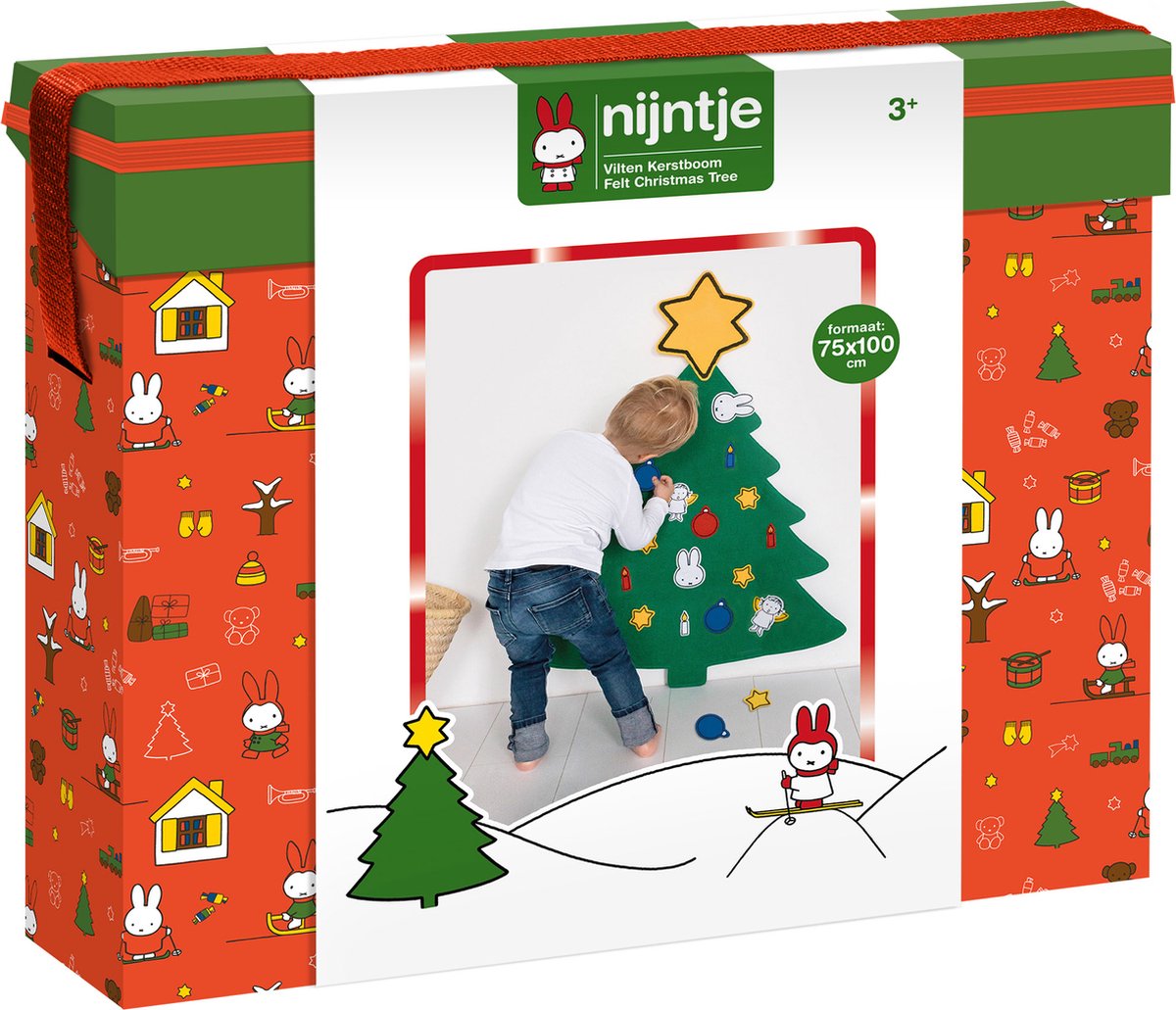 Bambolino Toys Miffy Weihnachtsbaumfilz
