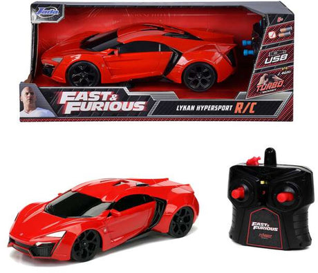 Jada Toys – RC-Auto Fast Furious Lykan Hypersport 1:16 – ferngesteuertes Auto – ferngesteuertes Auto