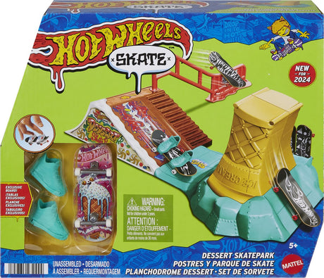 Hot Wheels Skate – Skate-Dessertpark-Spielset