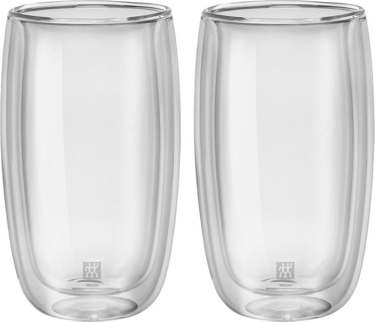 Zwilling Sorrento doppelwandiges Latte-Macchiato-Glas – 350 ml – 2 Stück