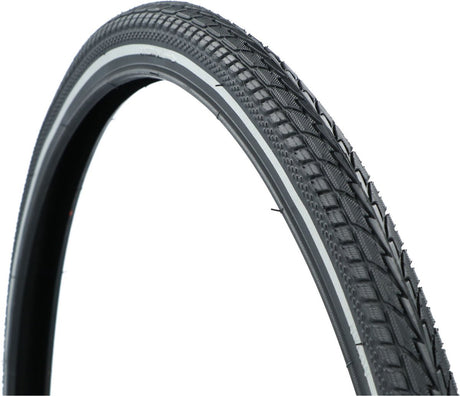 Dresco buitenband holland tour - bandenmaat 26 x 1 3 8 – etrto maat 37-590 - veilige reflectie - optimale grip bij alle weersomstandigheden - lage rolweerstand – hoge lekbestendigheid - optimale grip - zwart