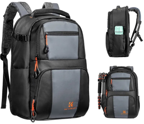 Merkloos sans marque merkloos fotografie rugzak 25l - ruim veilig voor camera, laptop