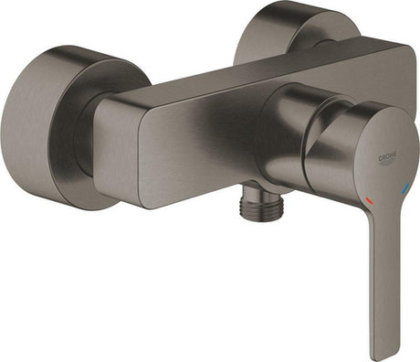 Grohe lineare new douchemengkraan - hard graphite geborsteld (mat donker grijs) - 33865al1