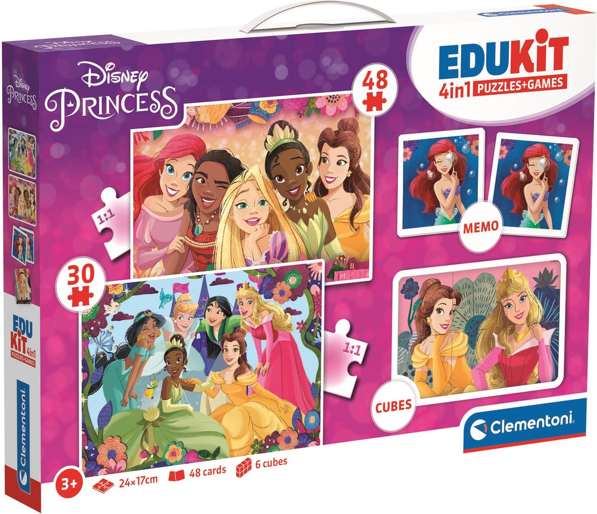 Disney Clementoni Edukit 4in1 Prinzessin