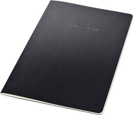 Sigel – Notizbuch – Conceptum – A5 – Schwarz – Softcover – 64 Seiten – 80 Gramm – Linie – si-co863