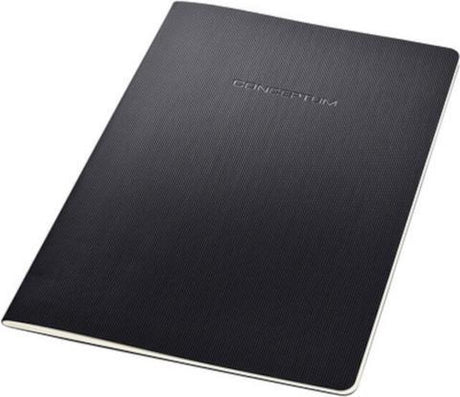 Sigel Notizbuch A5 – Conceptum – Schwarz – Softcover – 64 Seiten – 80 Gramm – Diamant – si-co862