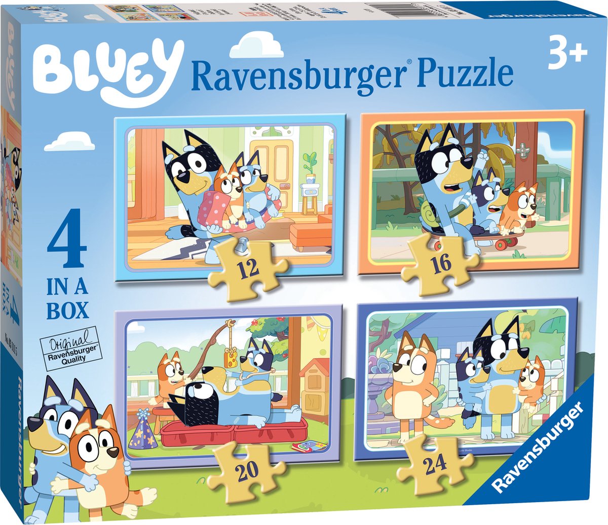 Ravensburger 4-in-1-Puzzle blau