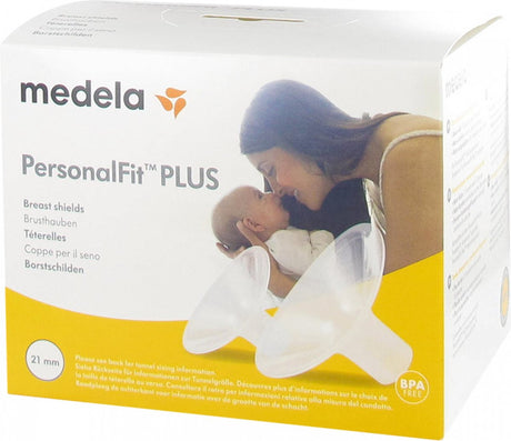 Medela Personal Fit Plus Brusthaube – 2 Stück – Größe S – 21 mm