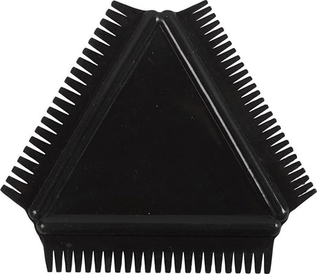 Https: www.cchobby.nl structure-comb-of-rubber-size-9-cm-black-1-piece