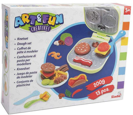 Simba Art Fun Hamburger-Ton-Set