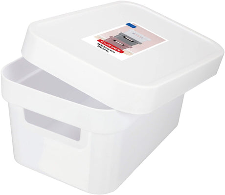 Curver Aufbewahrungsbox mit Deckel Infinity 4,5l weiß