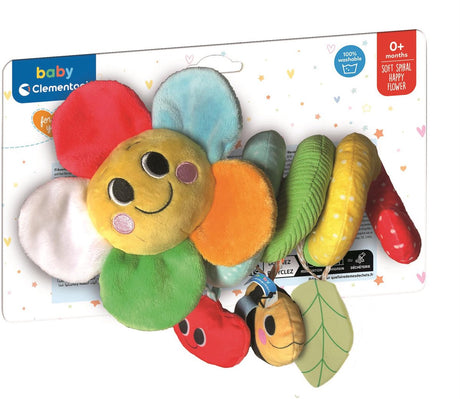 Clementoni - Baby Magic Garden Kinderwagen Spirale - Kinderwagenspielzeug - Buggy Spirale - ab 0 Monaten